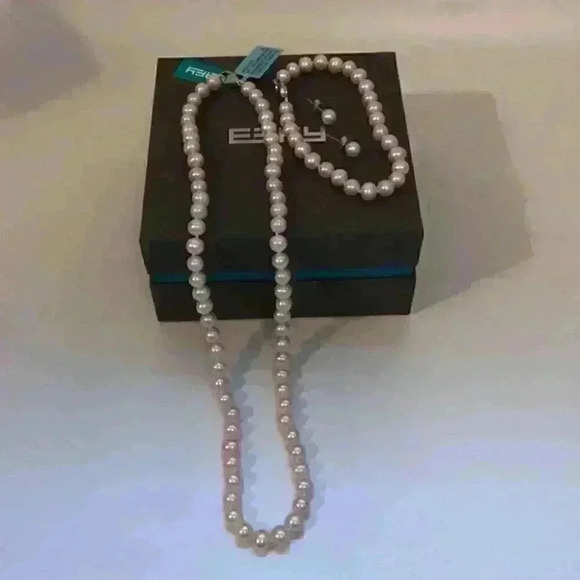 Effy Authentic New 3 Piece Pearl Set - Picture 12 of 16